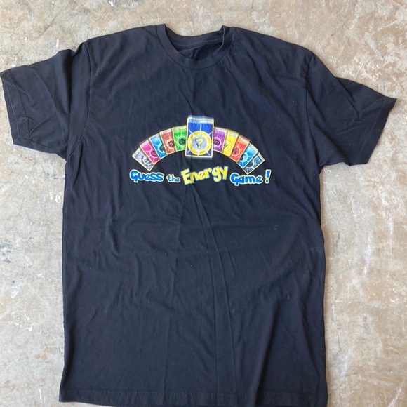 Guess The Energy Game Pokémon T- Shirt Sz M - Picture 1 of 4